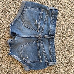 Free People Jean shorts